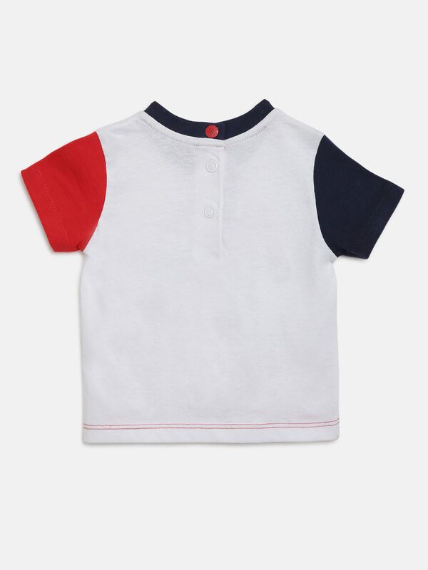 Set Of Printed T-Shirt And Shorts image number 1